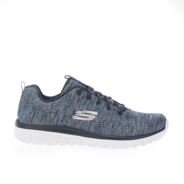 Skechers Graceful - Twisted Fortune Trainers - Blue Blue 5