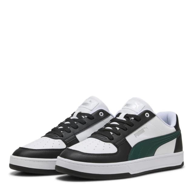 Puma Caven Trainers Mens Wht/Green/Blk male 11 (46)