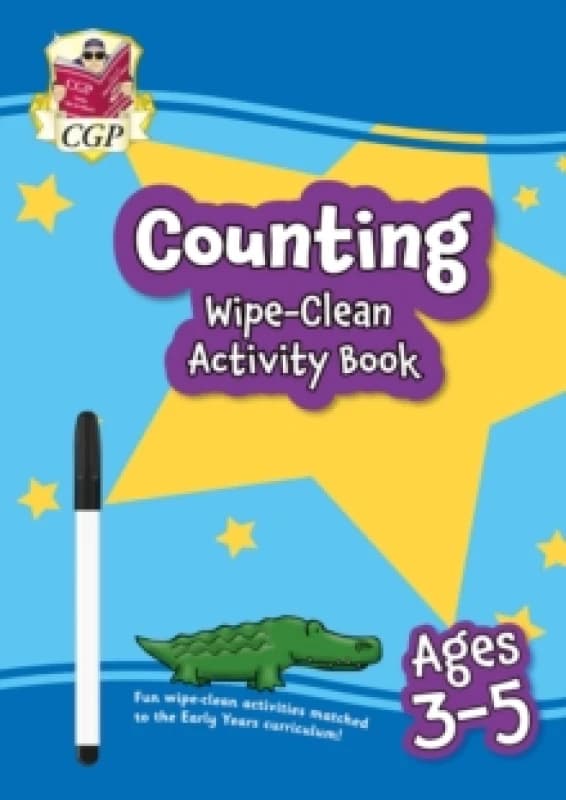 Counting Wipe-Clean Activity Book for Ages 3-5 (with pen) Multiple-component retail product, part(s) enclose