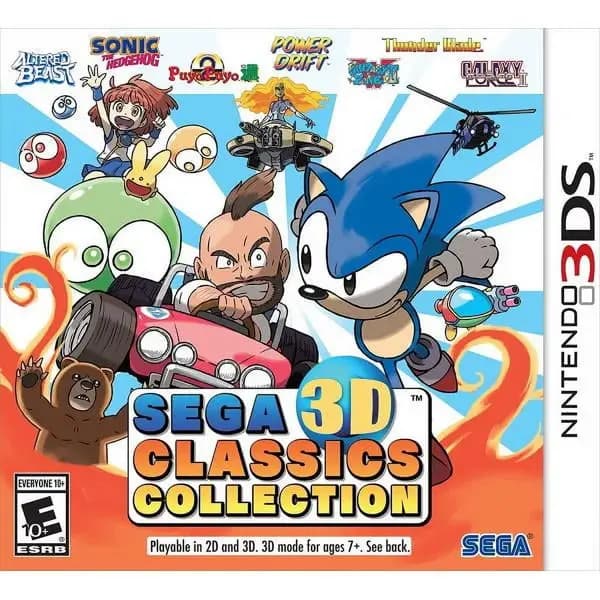 SEGA 3D Classics Collection Nintendo 3DS Game