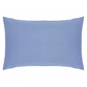 Belledorm 200 Thread Count Housewife Pillowcase, Sky Blue