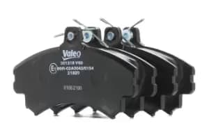 VALEO Brake pad set VOLVO,MITSUBISHI,SMART 301318 4605A734,MR235557,MR249241 MR407946,MR977117,4544200920,33456708
