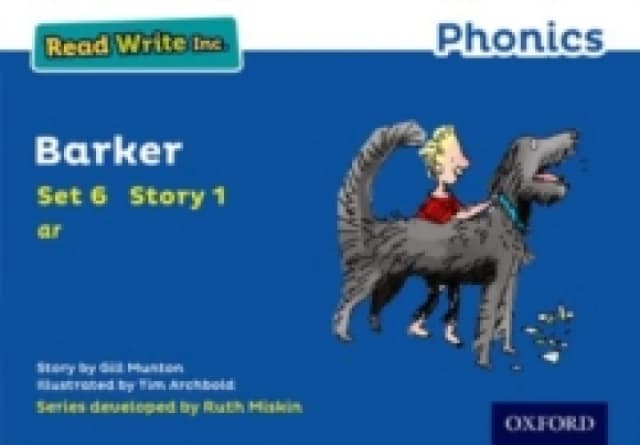 Read Write Inc. Phonics: Barker (Blue Set 6 Storybook 1) Paperback / softback