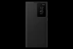 Samsung Galaxy S22 Ultra Smart Clear View Cover in Black (EF-ZS908CBEGEW)