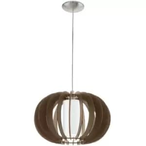 Stellato 3 - 1 Light Spherical Ceiling Pendant Satin Nickel, E27 - Eglo