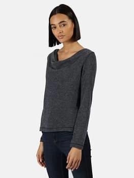 Regatta Frayda Top - Navy, Size 16, Women