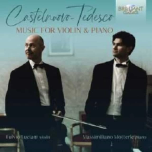 Castelnuovo-Tedesco: Music for Violin & Piano CD / Album Digipak