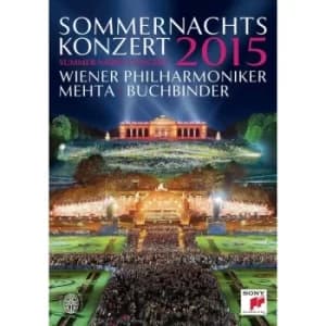 Sommernachtskoncert 2015: Wiener Philharmoniker Mehta DVD
