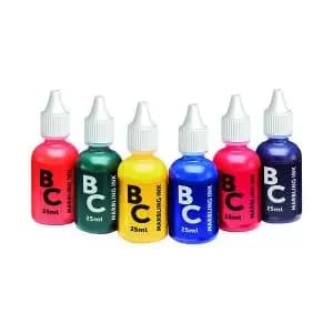 Brian Clegg Marbling Inks 125ml Standard Assorted Pack of 6 AK19