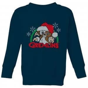 Gremlins Another Reason To Hate Christmas Kids Sweatshirt - Navy - 11-12 Years