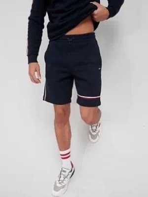 Tommy Sport Tommy Hilfiger Sport Tape Seasonal Short, Navy, Size S, Men