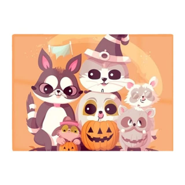 Warren Reed Designer Pets Trick Or Treat Chopping Board