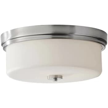 Kincaid Traditional 3 Light Flush Light Polished Chrome - Elstead