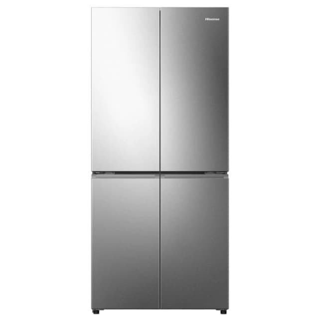 Hisense PureFlat 483L Four Door American Fridge Freezer - Stainless Steel RQ5P470SAID Stainless steel