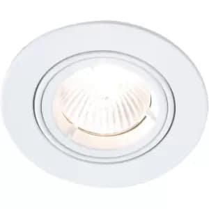 Robus GU/GZ10 Adjustable Fire Rated IP20 Non-Integrated Downlight Brass - RF208-02