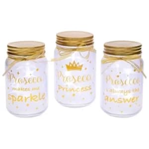 Firefly Words LED Prosecco Jar