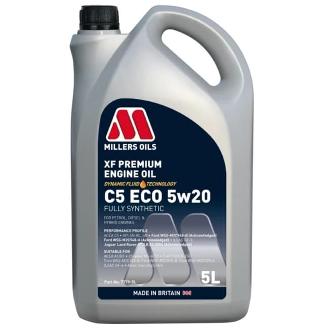 MILLERS OILS 7779-5 Engine oil Capacity: 5l, 5W-20 Engine Oil (1862)