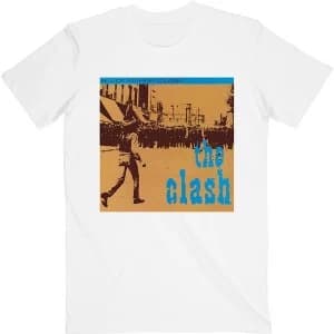 The Clash - Black Market Unisex Large T-Shirt - White