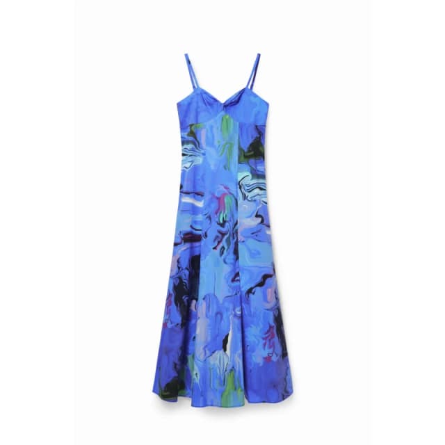 Desigual Womens dress Desigual Lacroix Bleu Female XL