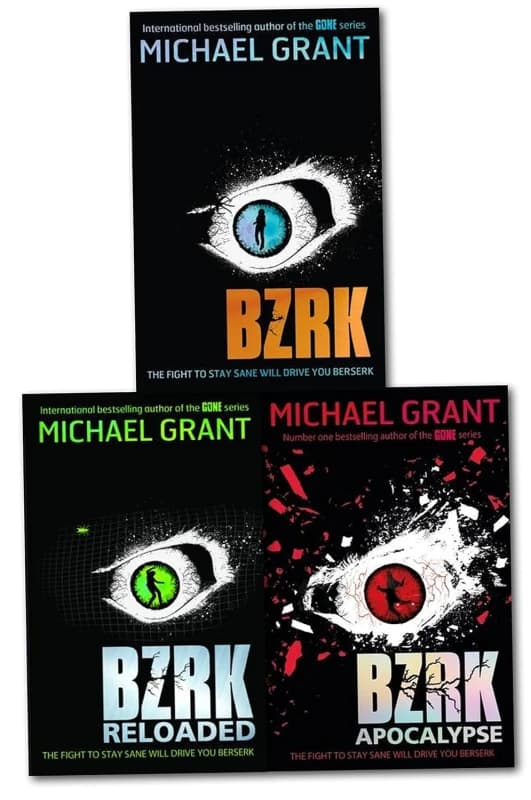 Michael Grant BZRK Series 3 Books Collection Set Bzrk, Reloaded, Apocalypse Michael Grant Books
