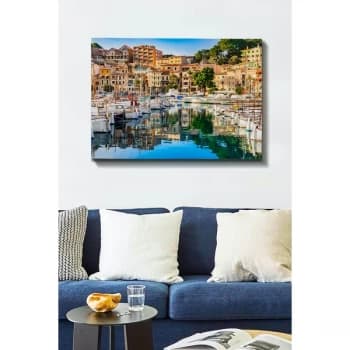 Kanvas Tablo (70 x 100) - 166 Multicolor Decorative Canvas Painting