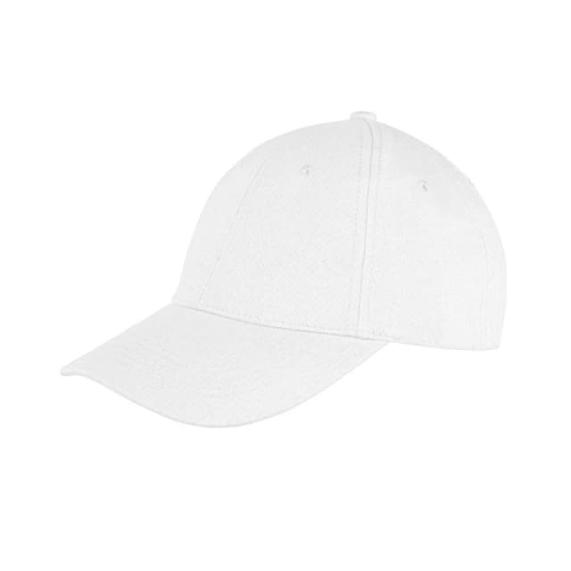 Result Result Men Core Memphis 6 Panel Baseball Cap in White White One Size Male 5054171452132