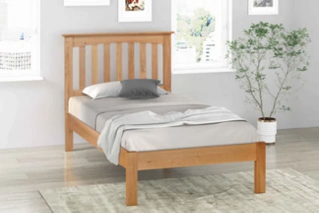Flintshire Furniture Gladstone Single 3ft Solid Oak Bed Frame