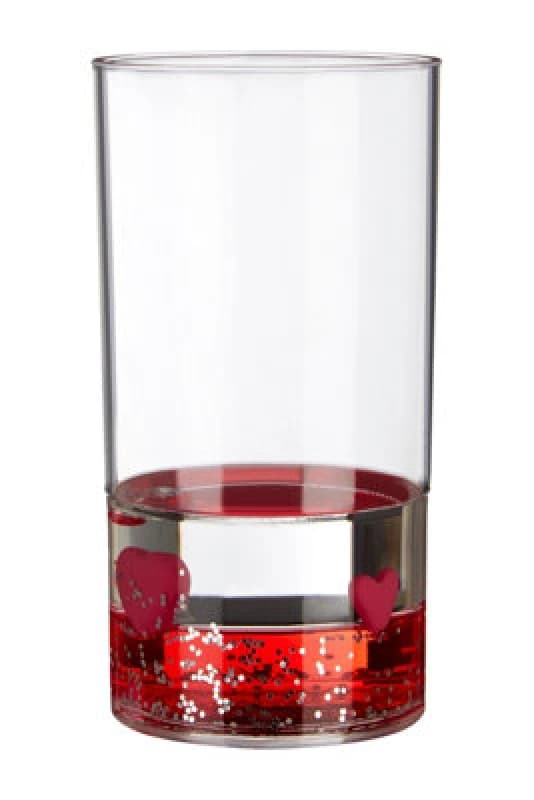 Premier Housewares Acrylic Hearts Tumbler Red