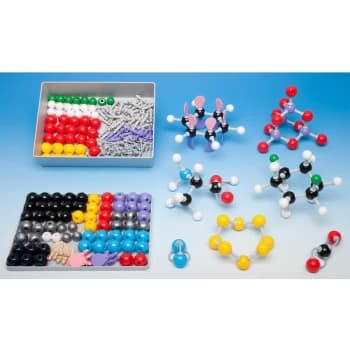 Molymod MMS-004 Inorganic - Organic Teacher Set - 108 Atoms, 86 Links