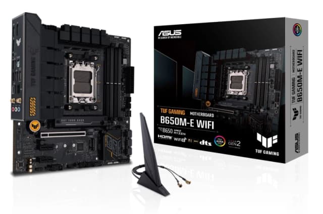 ASUS MB ASUS TUF GAMING B650M-E WIFI (AMD AM5 DDR5 mATX) - AMD...