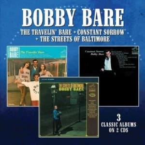 The Travelin Bare/Constant Sorrow/The Streets of Baltimore by Bobby Bare CD Album