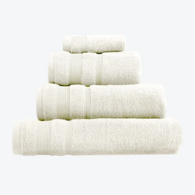 Allure Bath Fashions Luxury Zero Twist Egyptian Cotton Hand Towel - Cream