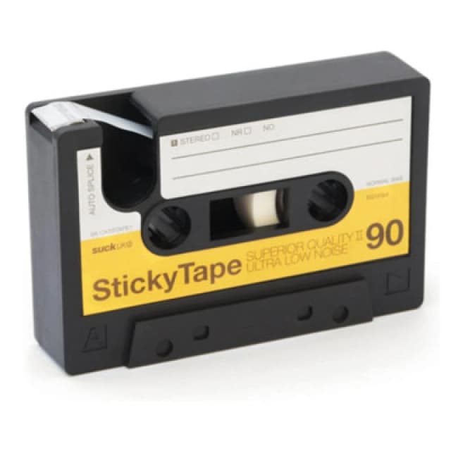 Suck UK Retro Cassette Tape Dispenser Multi unisex