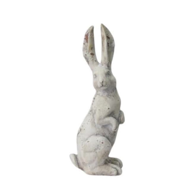MSL 35CM CREAM RESIN RABBIT