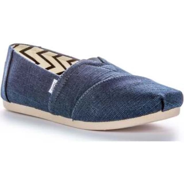 Toms Alpargata Shoe Canvas Pumps 4 (36.5) Blue 01421818240