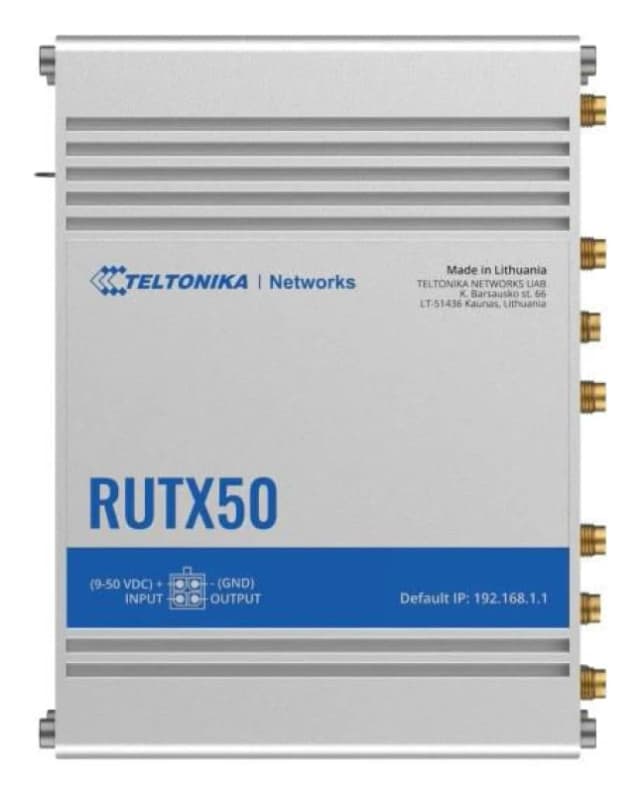 TELTONIKA NETWORKS RUX50 Indusril 5G Cellulr