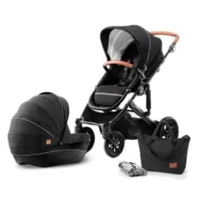 Kinderkraft Prime Lite 2 in 1 Pushchair - Black