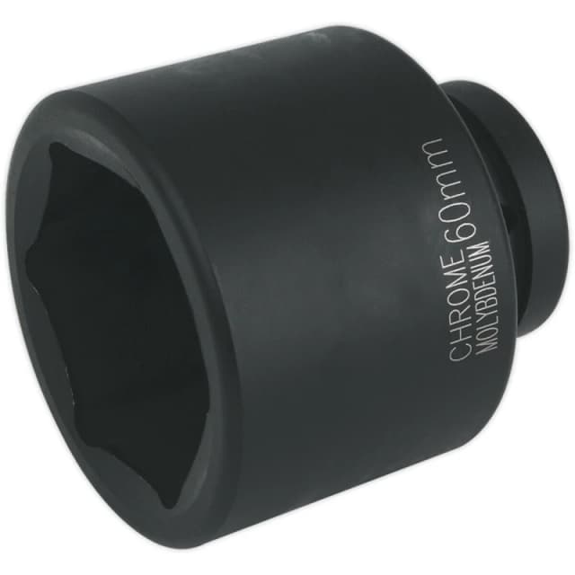Loops 60mm Forged Impact Socket - 1" Sq Drive - Chromoly Impact Wrench Socket Multi