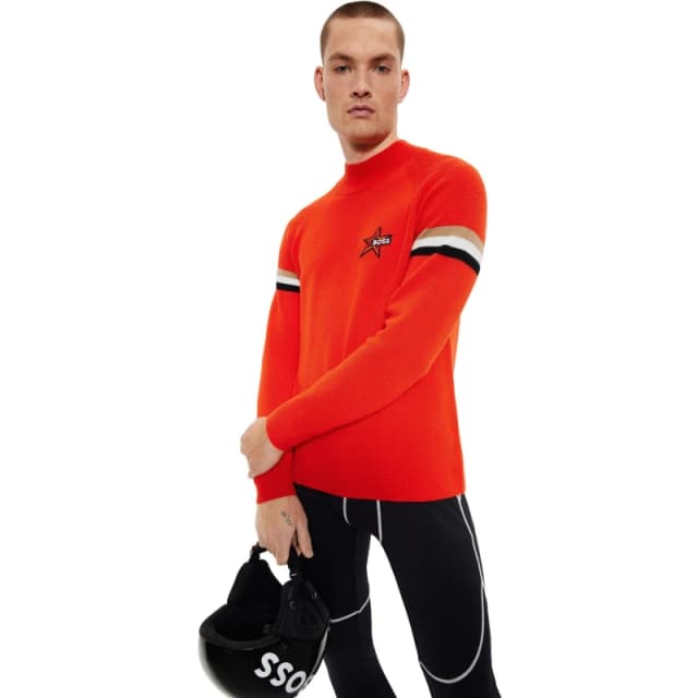 Boss Mens Ski Midlayers Bright Orange male M