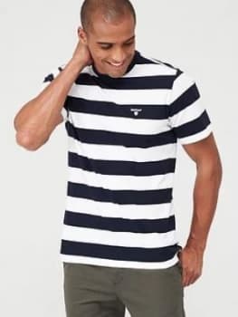 Barbour Large Stripe T-Shirt - Navy