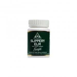 Bio Health Slippery Elm 300mg Powdered Bark 60 Capsules