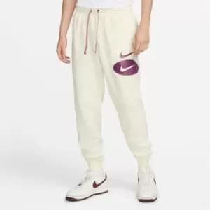 Nike Jogging Bottoms Mens - Cream