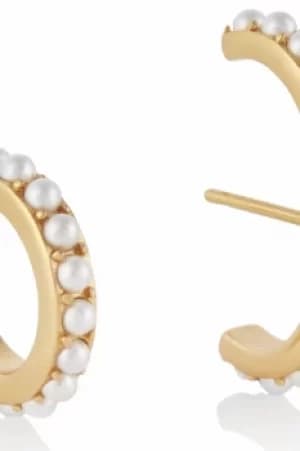 Olivia Burton Gold Pearl Ear Cuff Set Earrings OBJCOE153
