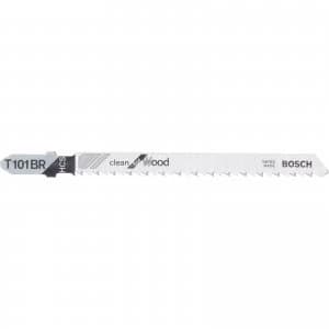 Bosch T101BR Wood Cutting Jigsaw Blades Pack of 3