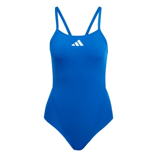Womens one Piece swimsuit with a back cutout adidas Ripstream Team Bleu Female 48
