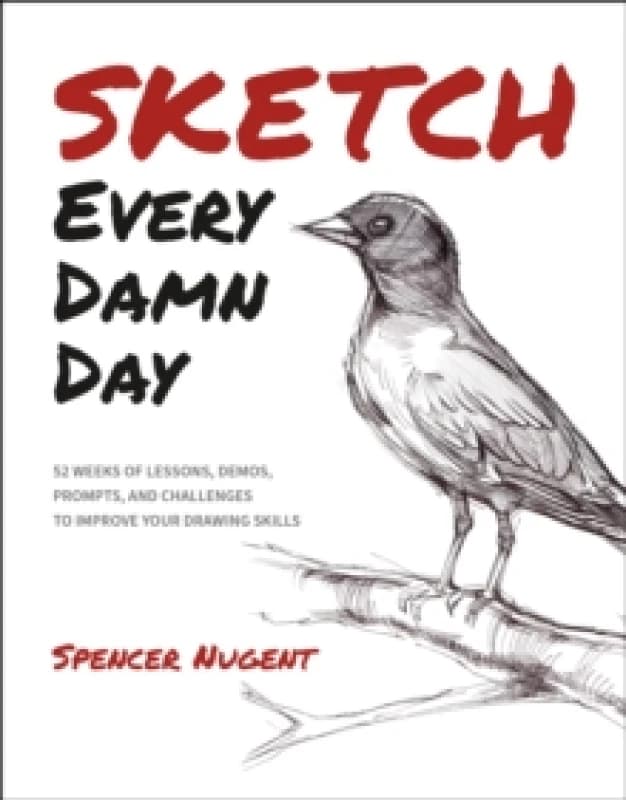 Sketch Every Damn Day : 52 Weeks of Lessons, Demos, Prompts, and Challenges to Improve Your Drawing Skills Paperback / softback