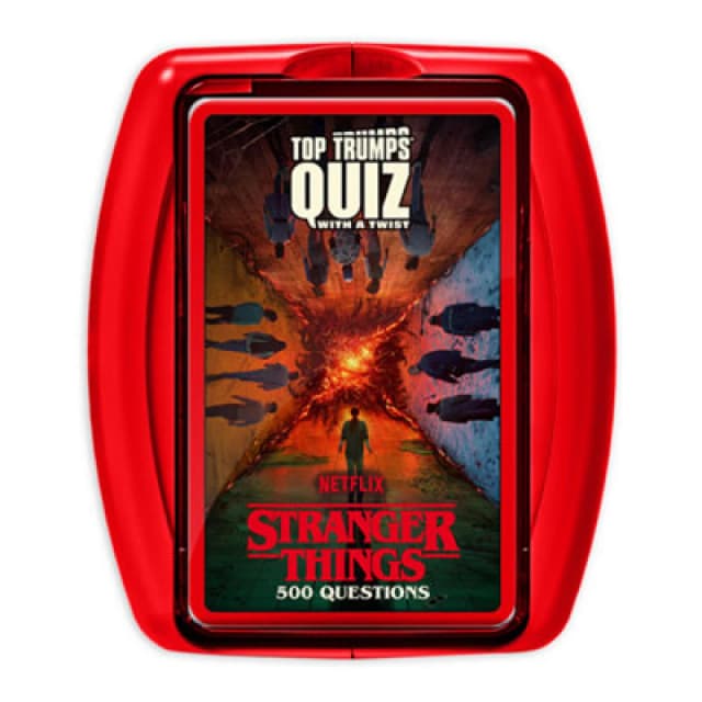 Winning Moves Stranger Things Top Trumps Tin - Brand New And Sealed