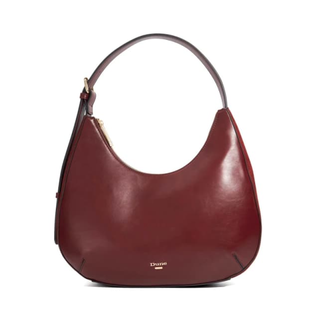 Dune London Womens Daintily Shoulder Bag Burgundy female One Size