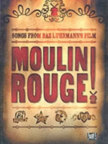 moulin rouge piano voix guitare 9780711992047