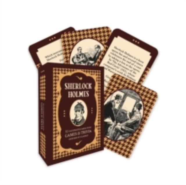 Sherlock Holmes - A Card and Trivia Game. Cards Books